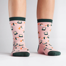 Load image into Gallery viewer, Sushi - Women's Crew Socks - Sock It To Me
