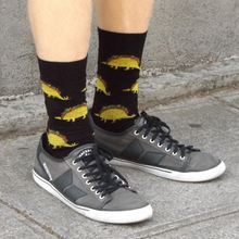 Load image into Gallery viewer, Tacosaurus - Men's Crew Socks - Sock It To Me
