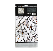 Load image into Gallery viewer, Louis C. Tiffany Magnolia Window Tea Towel - Modgy
