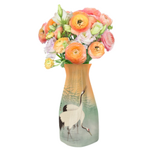 Load image into Gallery viewer, Ohara Koson Two Cranes  - Modgy Expandable Vase
