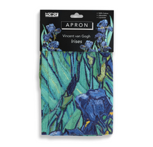 Load image into Gallery viewer, Vincent van Gogh Irises Apron - Modgy
