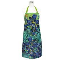 Load image into Gallery viewer, Vincent van Gogh Irises Apron - Modgy
