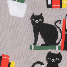 Load image into Gallery viewer, Booked for Meow - Women's Crew Socks - Sock It To Me
