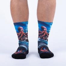 Load image into Gallery viewer, What's Kraken? - Performance Crew Socks - Sock It To Me
