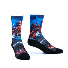 Load image into Gallery viewer, What's Kraken? - Performance Crew Socks - Sock It To Me
