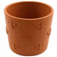 Load image into Gallery viewer, 16cm Round Embossed Bee Planter
