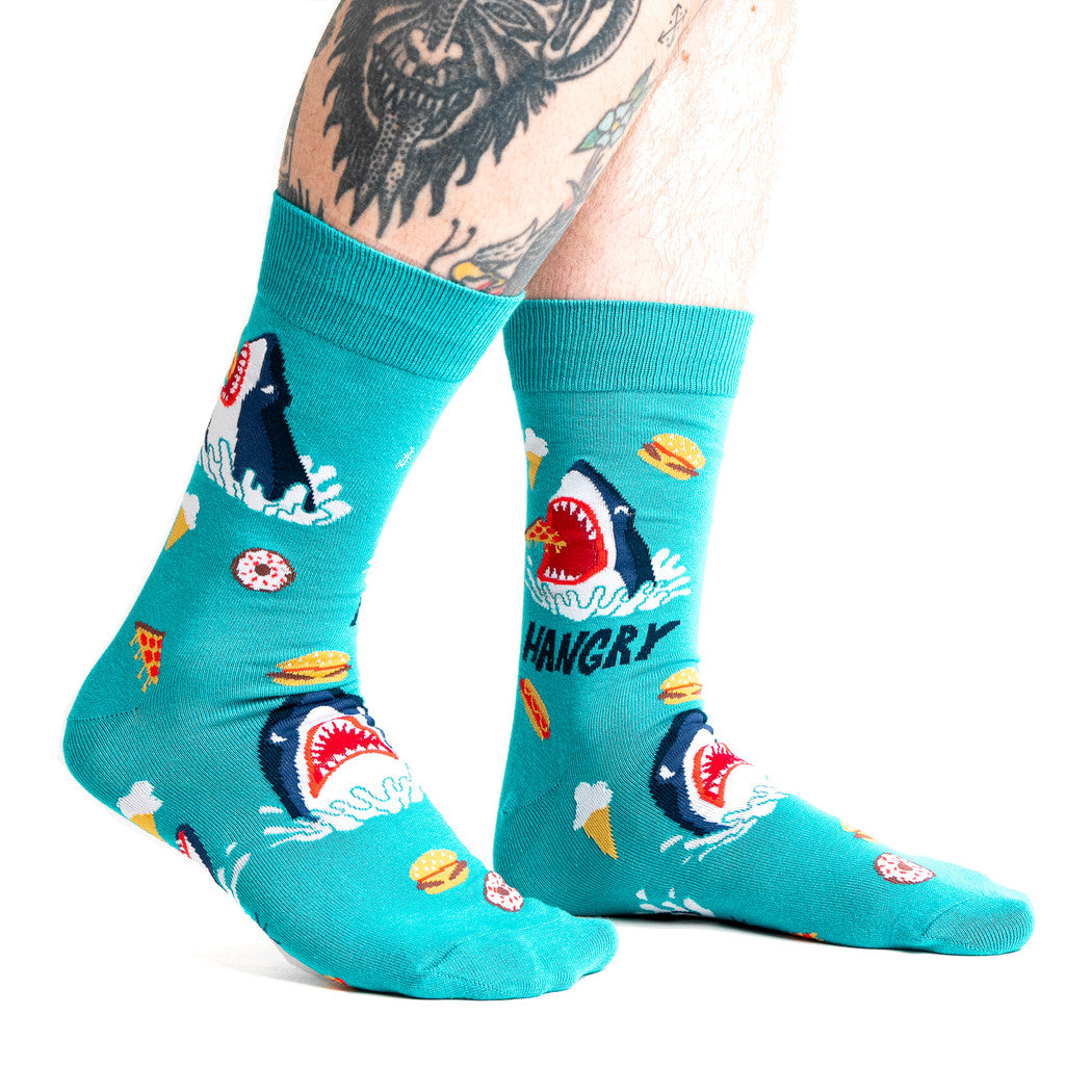 Hangry - Men's Crew Socks - Sock It To Me
