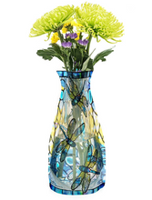 Load image into Gallery viewer, Louis C. Tiffany Dragonfly - Modgy Expandable Vase
