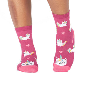 Look At Meow - Women's Crew Socks - Sock It To Me