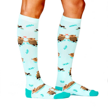 Load image into Gallery viewer, My Otter Half - Women's Knee High Socks - Sock It To Me
