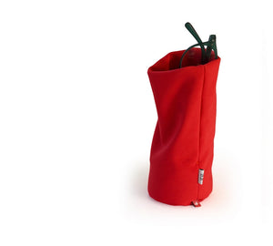 Red Sacco Glasses Pouch