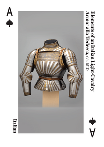 Armor - Metropolitan Museum Of Art Playing Cards