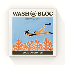 Load image into Gallery viewer, Wash Bloc Tahitian Lime Body Exfoliator Block
