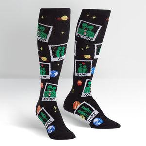 You're Out Of This World - Women's Knee High Socks - Sock It To me