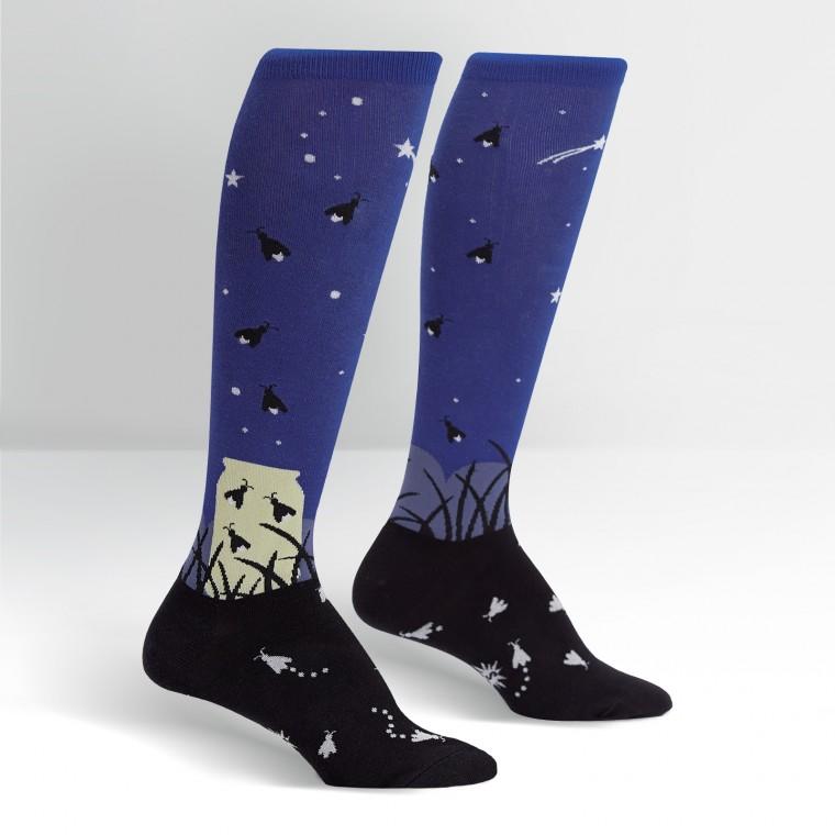 Nightlight - Women's Knee High Socks - Sock It To Me