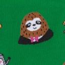 Load image into Gallery viewer, Sloth Machine - Women&#39;s Knee High Socks - Sock It To Me
