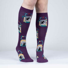 Load image into Gallery viewer, Fairy Good Garden - Women&#39;s Knee High Socks - Sock It To Me
