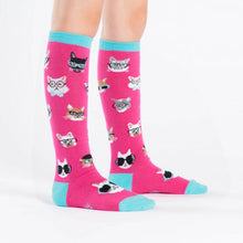 Load image into Gallery viewer, Smarty Cats - Youth Knee Ages 3-6 - Sock It To Me
