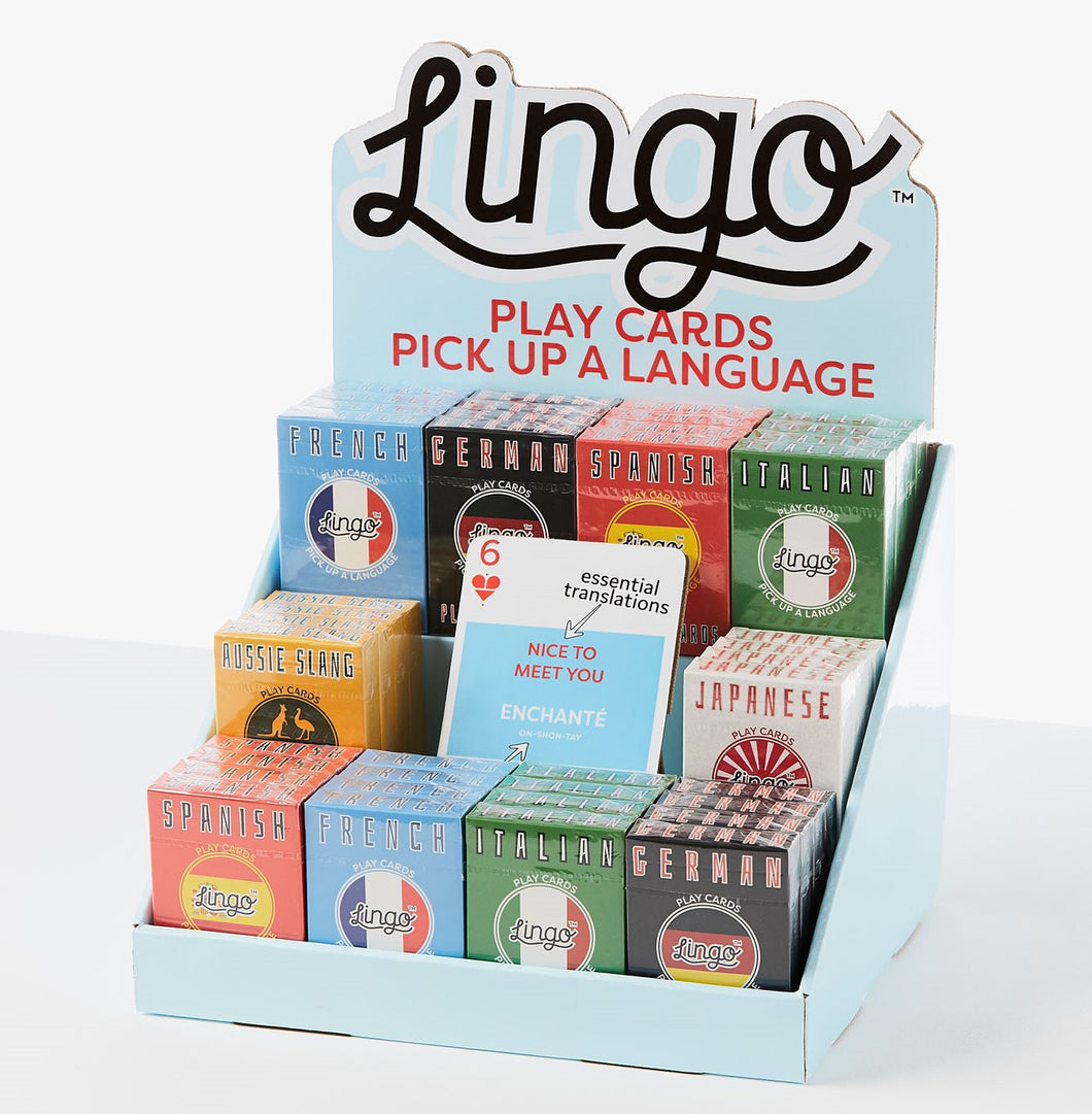 Lingo Cards - Display Assortment