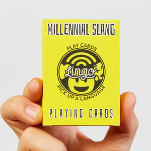 Millennial Slang Language Playing Cards - Lingo