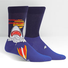 Load image into Gallery viewer, Totally Jawsome! - Men&#39;s Crew Socks - Sock It To Me
