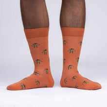 Load image into Gallery viewer, Staying Buzzy - Men&#39;s Crew Socks - Sock It To Me
