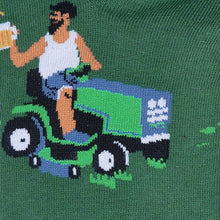 Load image into Gallery viewer, My Other Car Is A Lawnmower - Men&#39;s Crew Socks - Sock It To Me
