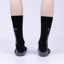Load image into Gallery viewer, Music Is My Forte - Men&#39;s Crew Socks - Sock It To Me
