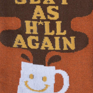 Woke Up Sexy As H*ll Again - Men's Crew Socks - Sock It To Me