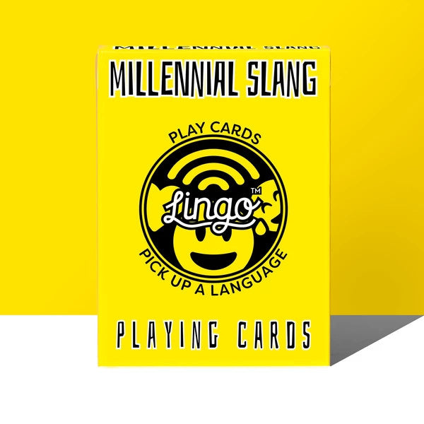 Millennial Slang Language Playing Cards - Lingo
