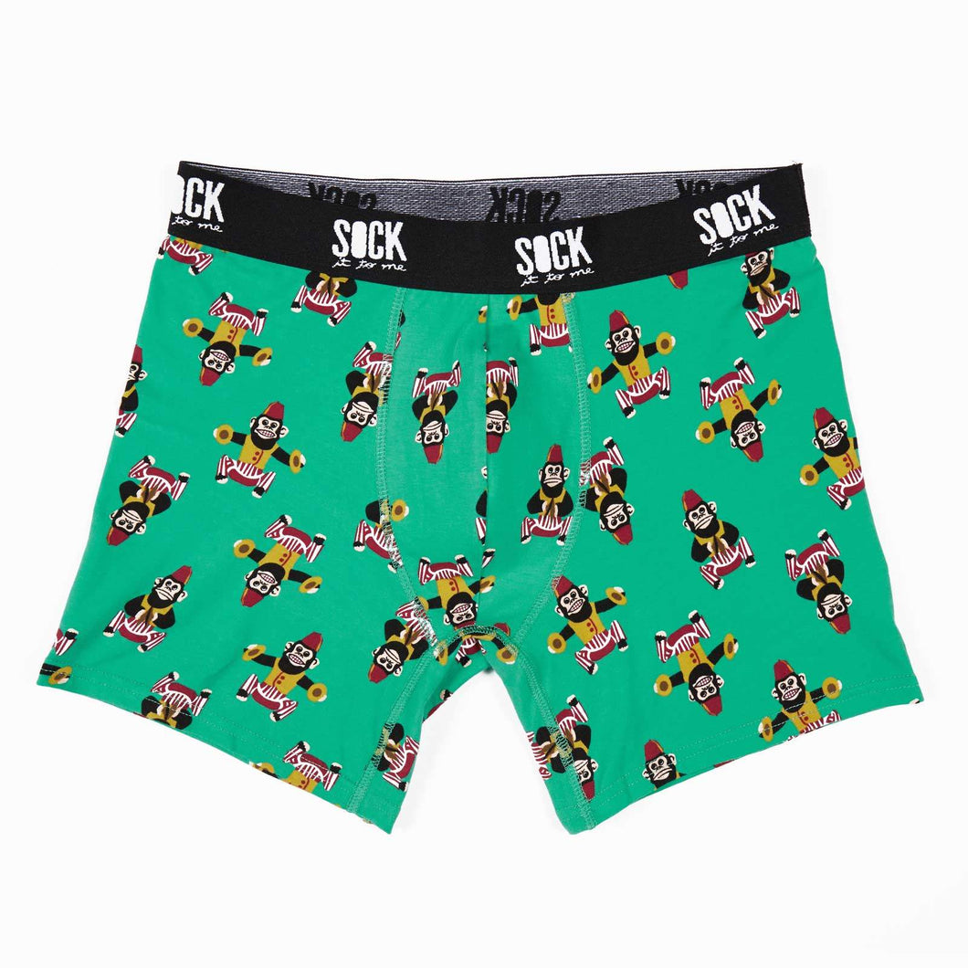 Small Monkeying Around - Men's Boxers - Sock It To Me