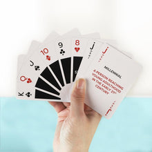 Load image into Gallery viewer, Millennial Slang Language Playing Cards - Lingo
