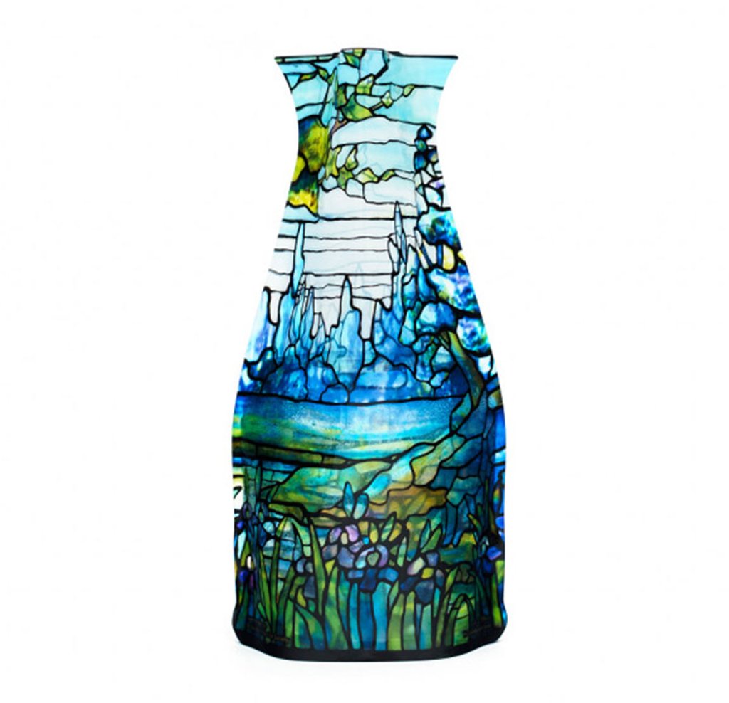 Tiffany Iris Landscape - Modgy Expandable Vase