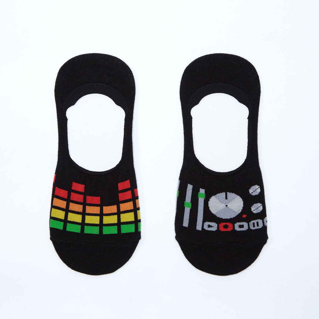 Pump Up The Jamz - No Show Socks - Small - Sock It To Me
