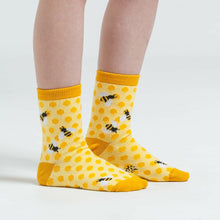 Load image into Gallery viewer, Bees Knees Kids Crew Socks Pack of 3 - Sock It To Me

