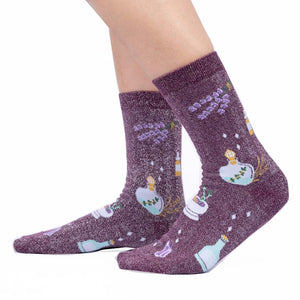 Lotions & Potions - Women's Crew Socks - Sock It To Me