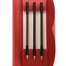 Load image into Gallery viewer, Tät-Tat - 3 Piece Pencil Set (Red)
