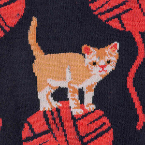Kitten Knittin' - Women's Crew Socks - Sock It To Me