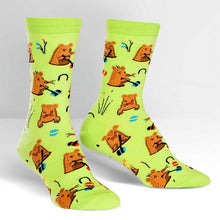 Load image into Gallery viewer, Whack-a-Mole - Women&#39;s Crew Socks - Sock It To Me
