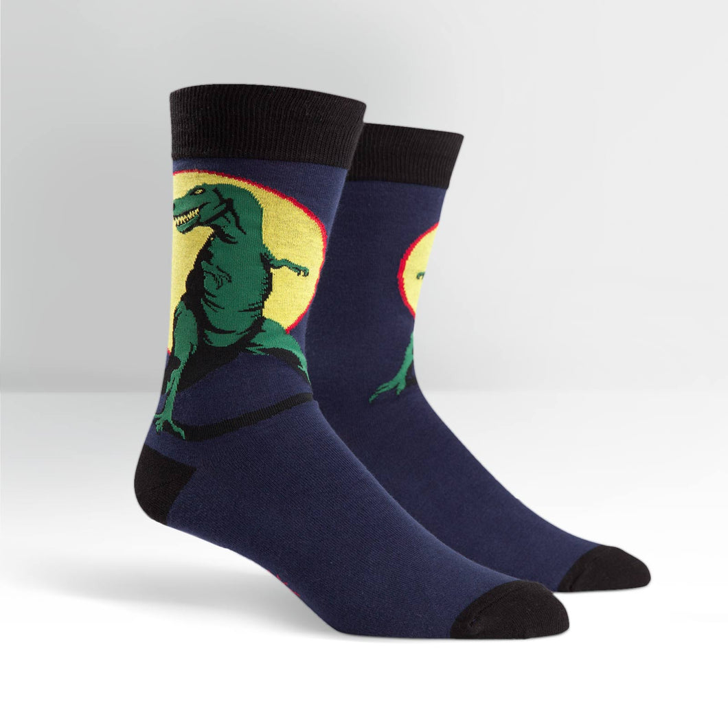 T-Rex - Men's Crew Socks - Sock It To Me