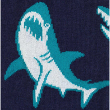 Load image into Gallery viewer, Shark Attack - Men&#39;s Crew Socks - Sock It To Me
