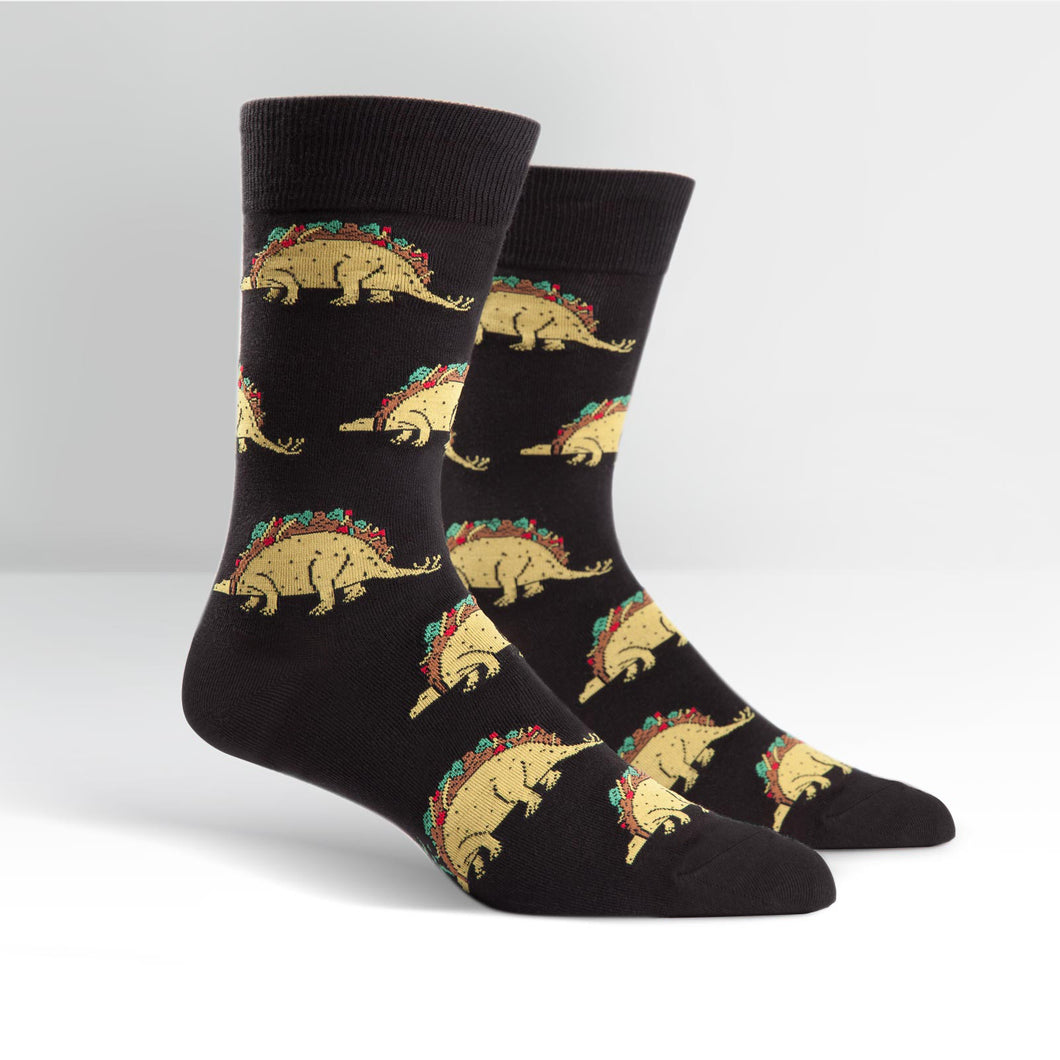 Tacosaurus - Men's Crew Socks - Sock It To Me