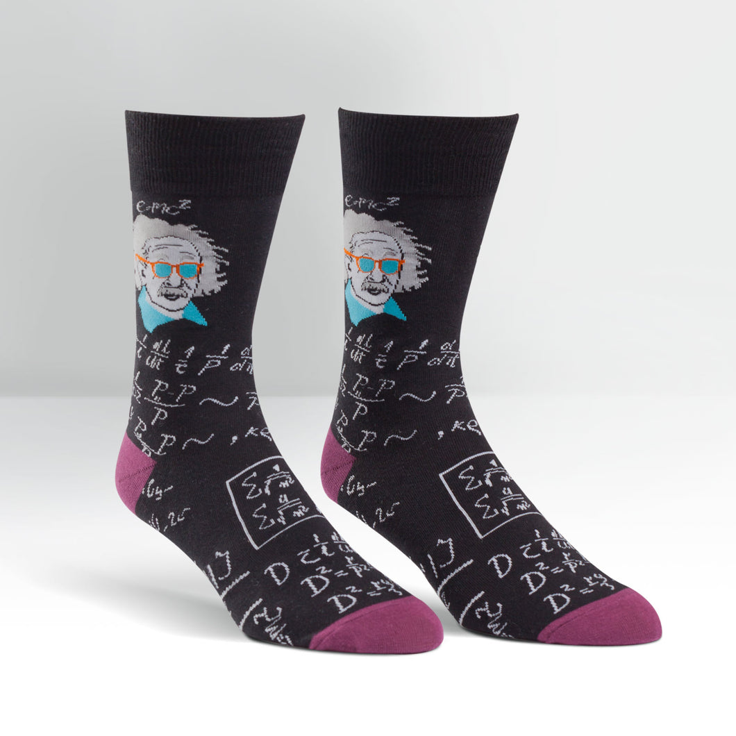 Relatively Cool - Men's Crew Socks - Sock It To Me