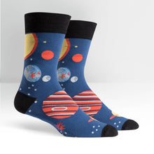 Load image into Gallery viewer, Planets - Men&#39;s Crew Socks - Sock It To Me

