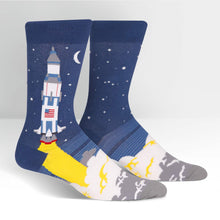Load image into Gallery viewer, 321 Lift Off - Men&#39;s Crew Socks - Sock It To Me
