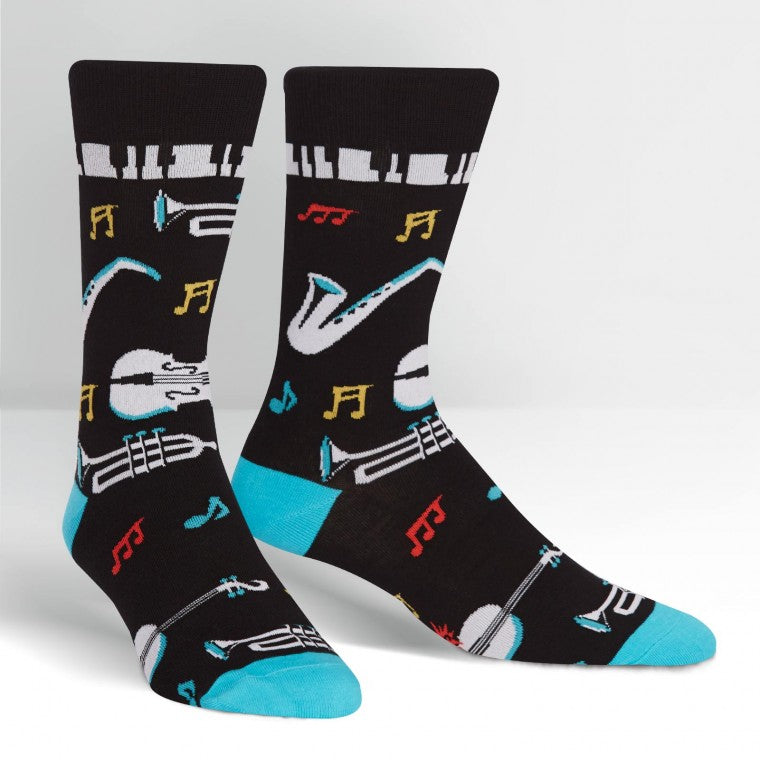 All That Jazz - Men's Crew Socks - Sock It To Me