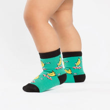 Load image into Gallery viewer, Peeling Out - Toddler Crew Socks Ages 1-2 - Sock It To Me
