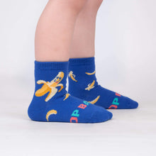 Load image into Gallery viewer, Top Banana - Toddler Crew Socks Ages 1-2 - Sock It To Me
