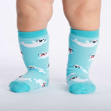 Load image into Gallery viewer, Baby Seals - Toddler Knee High Socks Ages 1-2 - Sock It To Me

