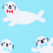Load image into Gallery viewer, Baby Seals - Youth Knee High Socks Ages 3-6 - Sock It To Me
